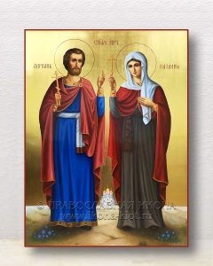Икона «Адриан и Наталия, святые мученики» Кубинка