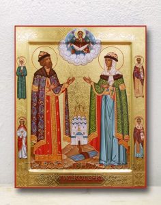 Икона «Петр и Феврония» (образец №14) Кубинка