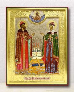 Икона «Петр и Феврония» (образец №45) Кубинка